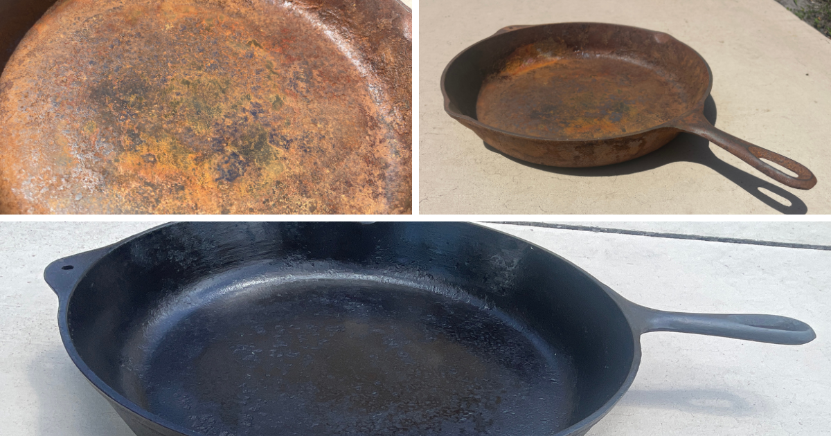 Adam Miller Cast-Iron Cookware Restoration Service